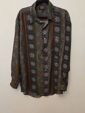 Stone Silk 90's Shirt